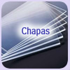 Chapas - PVC r&iacute;gido, PVC expandido, PTG-Cristal, poliestireno (PSAI), polionda.